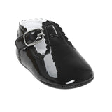 2019 Candy Colors Patent Leather Newborn Baby Prewalker Soft Bottom Anti-slip Shoes Footwear Princess Girl Crib Mary Jane Shoes