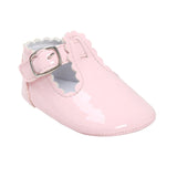 2019 Candy Colors Patent Leather Newborn Baby Prewalker Soft Bottom Anti-slip Shoes Footwear Princess Girl Crib Mary Jane Shoes