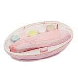 Baby Health Care Kits Baby Nail Care Set Electric Baby Toddler Nail Trimmer Clippers  Storage Box for traveling