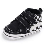 Fashion Kids Sneakers Baby Boys Shoes High Top Solid Soft Sole First Walker Infant Toddler Antislip Prewalker Crib Footwear Shoe