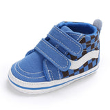 Fashion Kids Sneakers Baby Boys Shoes High Top Solid Soft Sole First Walker Infant Toddler Antislip Prewalker Crib Footwear Shoe