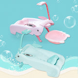 Children's Shampoo Chair Shampoo Bed Folding Large Baby with Mobile Phone Bracket Shampoo Chair Kids Furniture