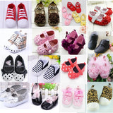 NEW  Baby Shoes Toddler Girl First Walkers Toddler Shoes Boots Multi-color Dot Bow Soft Sole Shoes for Girls Children's Shoes