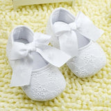 NEW  Baby Shoes Toddler Girl First Walkers Toddler Shoes Boots Multi-color Dot Bow Soft Sole Shoes for Girls Children's Shoes